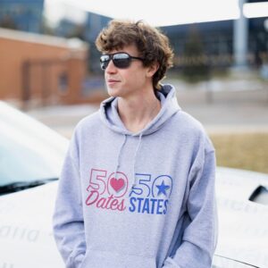50 dates 50 states hoodie